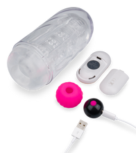 Load image into Gallery viewer, Masturbator mit Vibro-Bullet Overnight