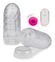 Load image into Gallery viewer, Masturbator mit Vibro-Bullet Overnight