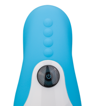 Load image into Gallery viewer, Mund-Masturbator mit Vibration und Heizung Blue Viper