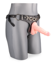 Load image into Gallery viewer, Naturdildo mit O-Ring-Gurt