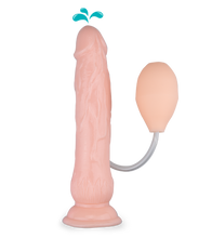 Load image into Gallery viewer, Naturdildo mit Spritzfunktion
