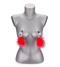 Load image into Gallery viewer, Nippelklammern mit Federn
