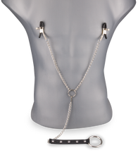 Load image into Gallery viewer, Nippelklemmen + Metall-Penisring