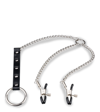 Load image into Gallery viewer, Nippelklemmen + Metall-Penisring
