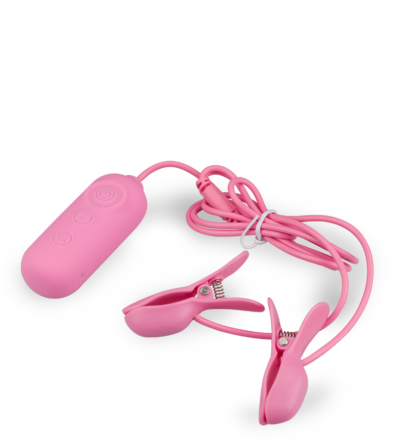 Nippelklemmen mit Estim und Vibration