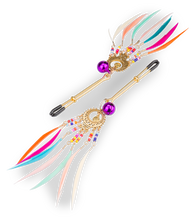 Load image into Gallery viewer, Nippelklemmen mit Glöckchen Rio