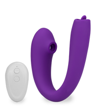 Load image into Gallery viewer, Paarvibrator und Druckwellenstimulator Ades