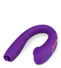 Load image into Gallery viewer, Paarvibrator und Druckwellenstimulator Ades