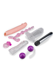 Load image into Gallery viewer, Partnertoy-Set mit 7 Sextoys