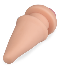 Load image into Gallery viewer, Penetrierbarer Analplug mit Anus-Öffnung