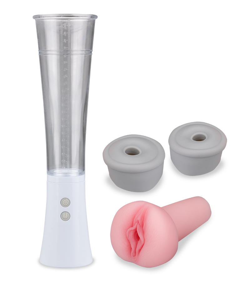 Penis Developer mit Vibration und Vagina Max