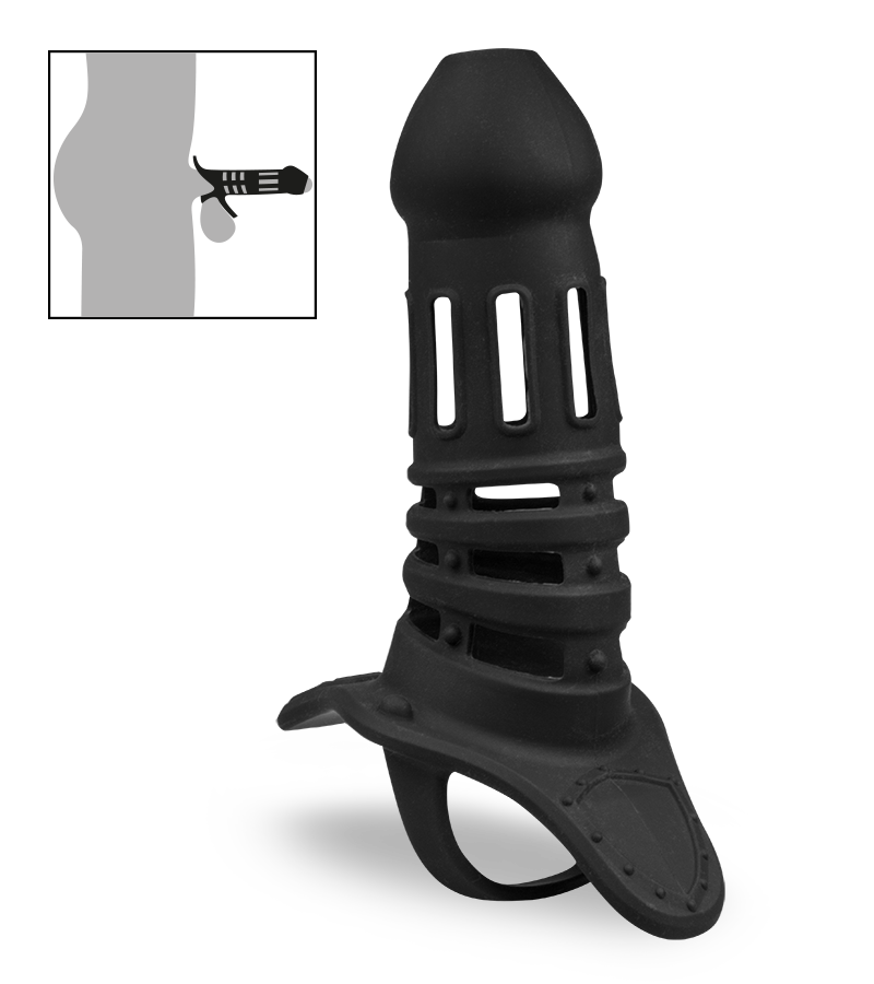 Peniskäfig aus Silikon Samurai