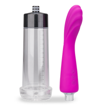 Load image into Gallery viewer, Penispumpe und Vibrator mit 7 Modi