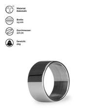 Load image into Gallery viewer, Penisring aus Edelstahl BigBoss