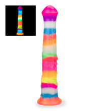 Load image into Gallery viewer, Phosphoreszierender Dildo mit Saugnapf Pferd