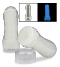 Load image into Gallery viewer, Phosphoreszierender Masturbator mit Noppen Lumino