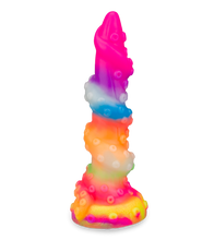 Load image into Gallery viewer, Phosphoreszierender Tentakel-Dildo mit Saugnapf Cthulhu