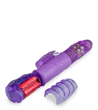 Load image into Gallery viewer, Pinker XL-Rabbit-Vibrator Butterfly mit Stoßfunktion