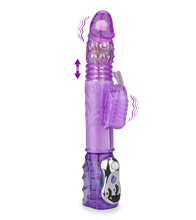 Load image into Gallery viewer, Pinker XL-Rabbit-Vibrator Butterfly mit Stoßfunktion