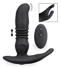 Load image into Gallery viewer, Prostata-Massagegerät mit Vibrations- und Stoßfunktion und Hoden-Massager Paris