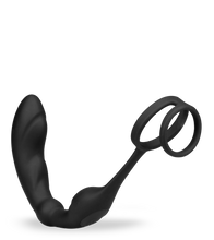 Load image into Gallery viewer, Prostata-Stimulator mit Vibration und Cockring Hedonism