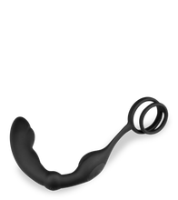 Load image into Gallery viewer, Prostata-Stimulator mit Vibration und Cockring Hedonism