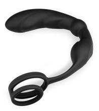 Load image into Gallery viewer, Prostata-Stimulator mit Vibration und Cockring Hedonism