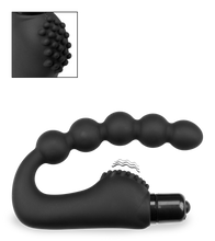 Load image into Gallery viewer, Prostata-Vibrator mit Analkette und Noppen