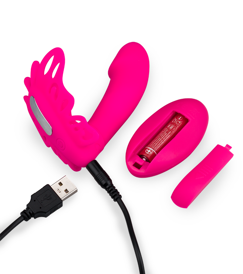 Pulsierende und vibrierende Vibrating Panty für Klitoris und G-Punkt