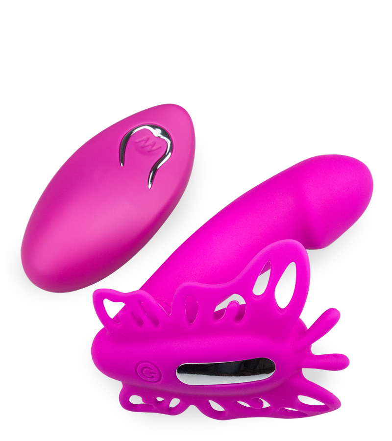 Pulsierende und vibrierende Vibrating Panty für Klitoris und G-Punkt