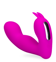 Load image into Gallery viewer, Pulsierender und vibrierender Klitoris- und G-Punkt-Stimulator
