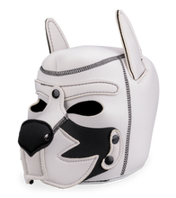 Load image into Gallery viewer, Puppy-Play-Hundemaske aus Neopren mit Schnurrhaaren