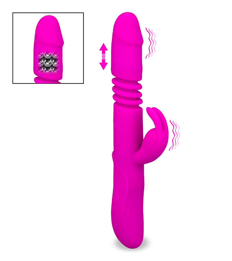 Rabbit Brad mit Stoßfunktion