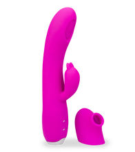 Load image into Gallery viewer, Rabbit-Pulsator mit Aufsatz für die Klitoris