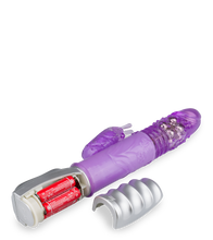 Load image into Gallery viewer, Rabbit-Vibrator Butterfly mit Stoßfunktion