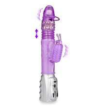 Load image into Gallery viewer, Rabbit-Vibrator Butterfly mit Stoßfunktion