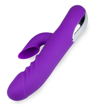 Load image into Gallery viewer, Rabbit-Vibrator mit Klitoris-Sauger Sucky