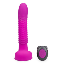 Load image into Gallery viewer, Rabbit-Vibrator mit Saugnapf