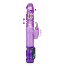 Load image into Gallery viewer, Rabbit-Vibrator mit Stoßfunktion Butterfly Dance