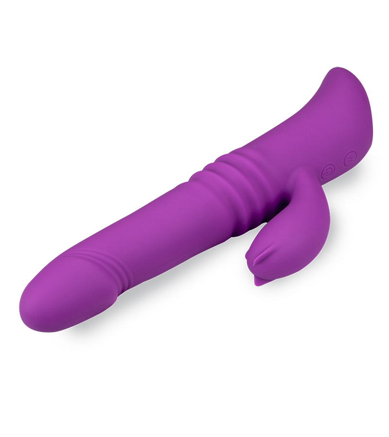 Rabbit-Vibrator mit Stoßfunktion Kaya