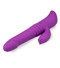 Load image into Gallery viewer, Rabbit-Vibrator mit Stoßfunktion Kaya