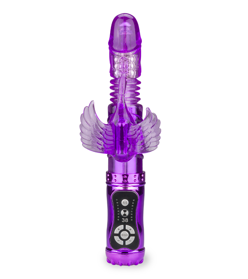 Rabbit-Vibrator mit Stoßfunktion Swan