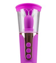 Load image into Gallery viewer, Rabbit-Vibrator mit Vagina-Pumpe Fine