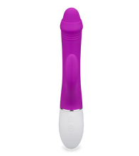 Load image into Gallery viewer, Rabbit-Vibrator mit Vorhaut Connie