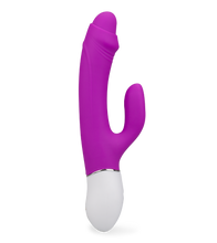 Load image into Gallery viewer, Rabbit-Vibrator mit Vorhaut Connie