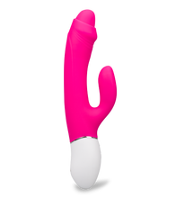 Load image into Gallery viewer, Rabbit-Vibrator mit Vorhaut Connie