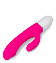 Load image into Gallery viewer, Rabbit-Vibrator mit Vorhaut Connie