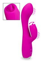 Load image into Gallery viewer, Rabbit-Vibrator mit Zunge