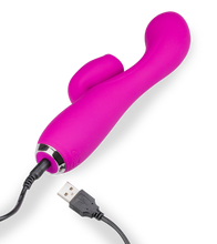 Load image into Gallery viewer, Rabbit-Vibrator mit Zunge
