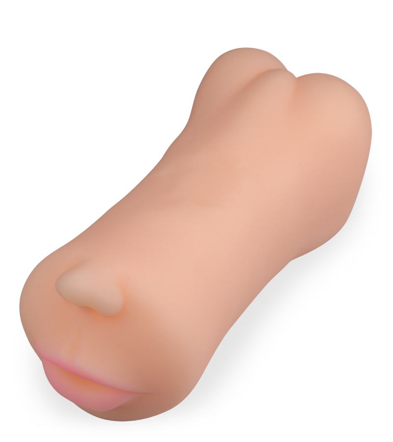 Realistische Taschenmuschi mit Mund, Vagina und Anus